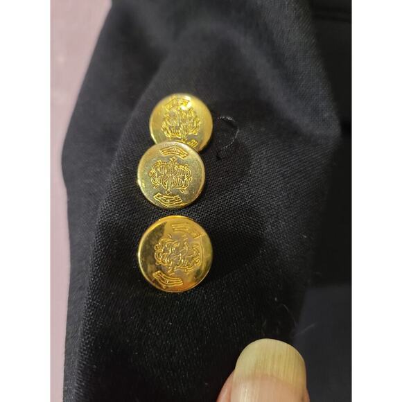 Oleg Cassini Wool Blazer Mens Ventless 2 Button Suit Jacket Sport Coat Size 41 R - Picture 3 of 8